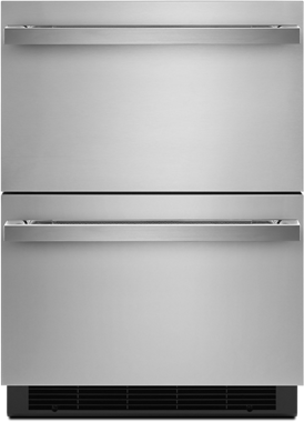 JennAir 24 Inch Noir 24 Refrigerator Drawers JUDFP242HM