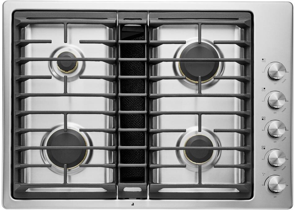 JennAir Euro-Style 30 Natural Gas Drop-In Cooktop JGD3430GS