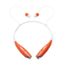 Water-Resistant Behind-the-Neck Bluetooth Stereo Headset / Orange