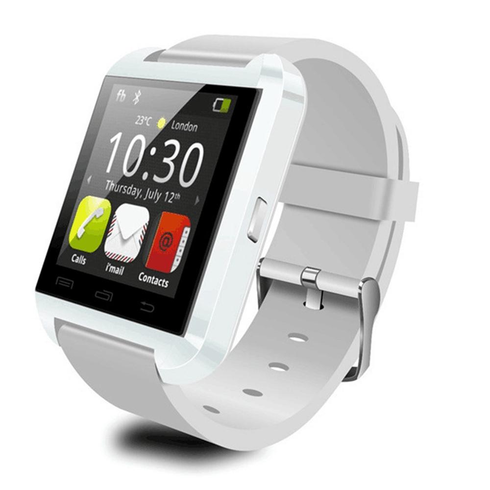 Bluetooth Smart Watch with Phone Pairing, Pedometer, Sleep Monitoring, etc. / White