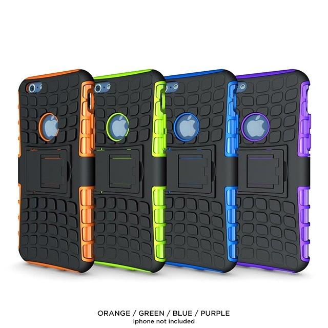 Protective Case with Stand for iPhone 6 or 6 Plus / Orange