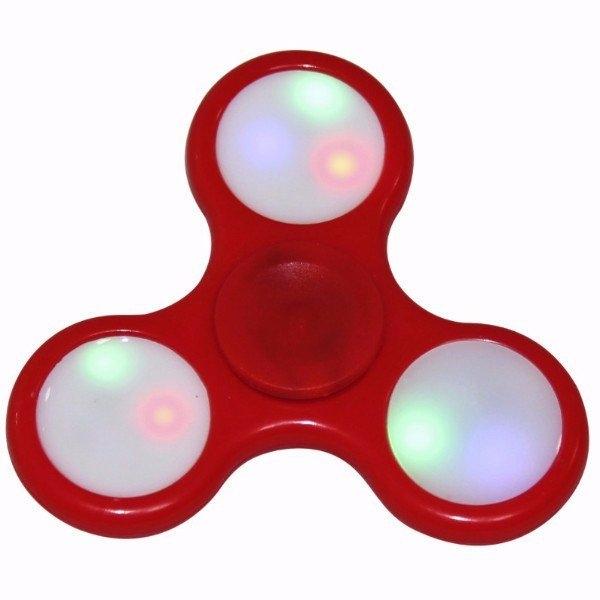 Fidget Spinner Stress and Anxiety Reliever Toy / Red