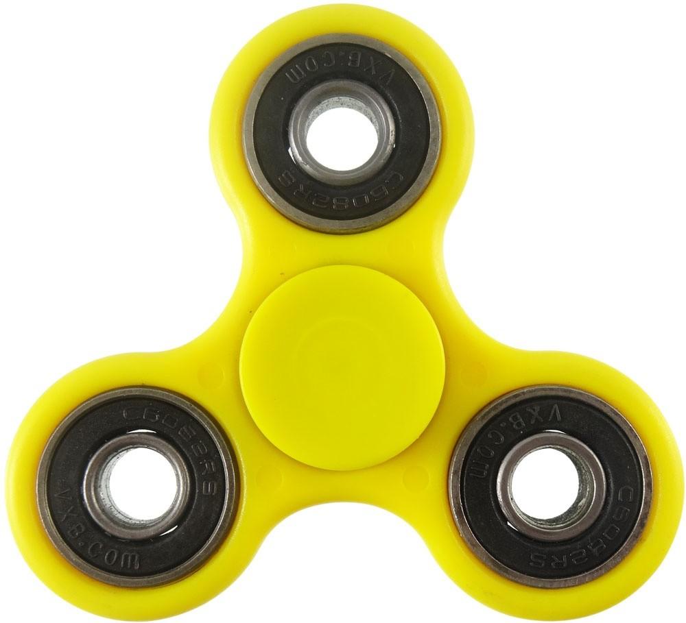 Fidget Spinner Stress and Anxiety Reliever Toy / Yellow