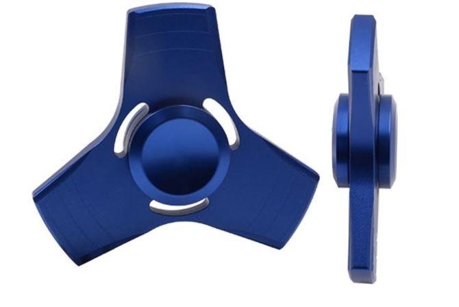 Fidget Spinner Stress and Anxiety Reliever Toy - Assorted Styles / Blue
