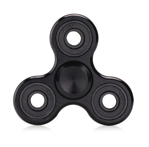 Fidget Spinner Stress and Anxiety Reliever Toy - Assorted Styles / Black