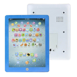 Kids First Educational Learning Touch Screen Tablet - Assorted Colors / Blue
