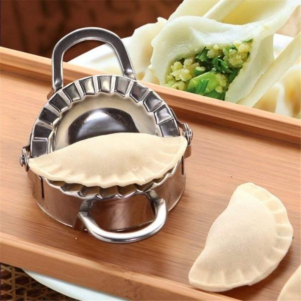 SYSAMA Eco-Friendly Stainless Steel Dumpling Pastry Tools - Assorted Sizes / Large