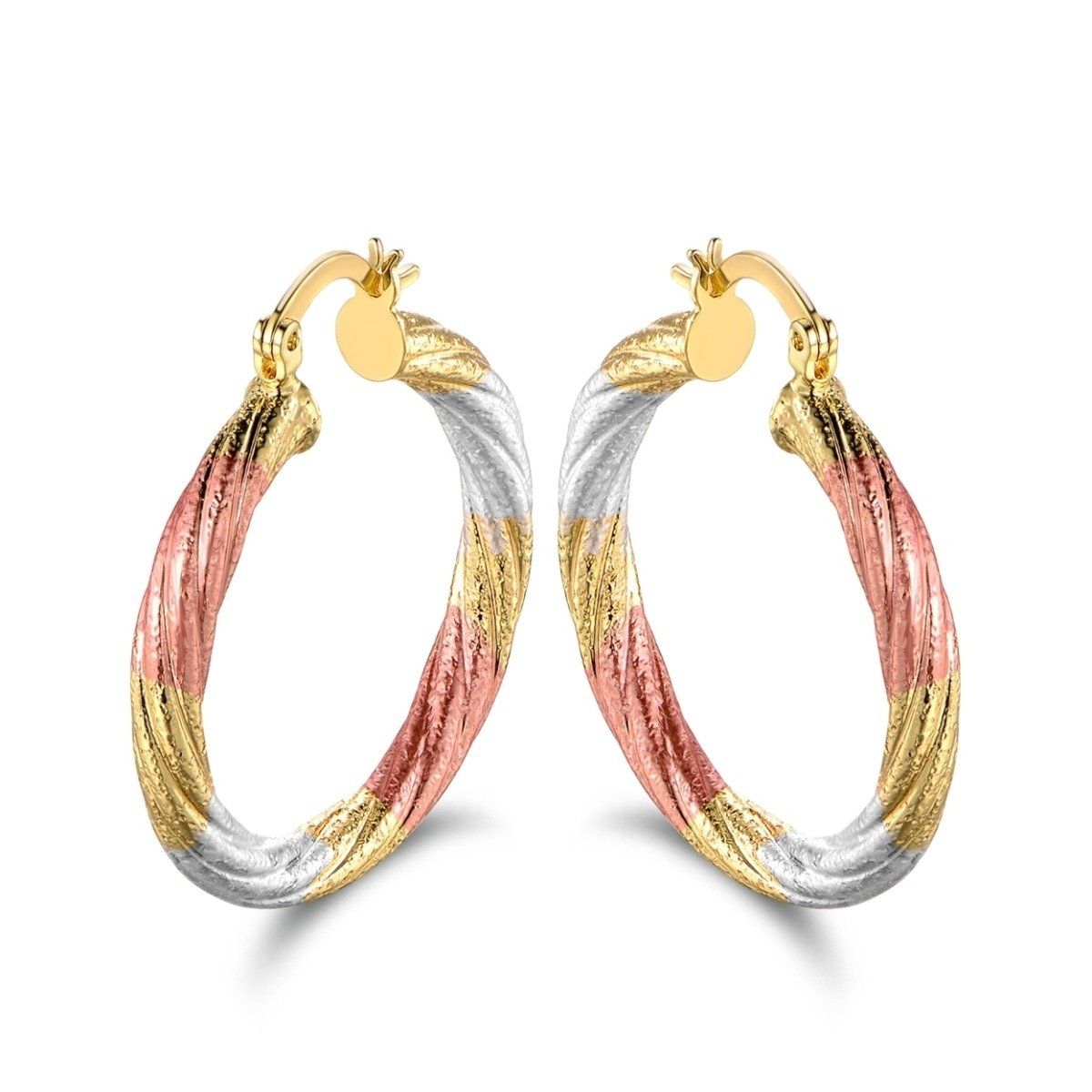 Multi Gold Hoop Earrings - Assorted Styles