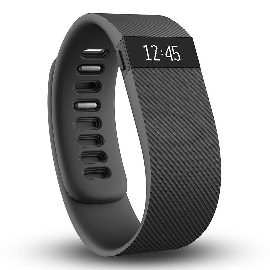 Fitbit Charge Wireless Activity Wristband - Assorted Sizes / Black / Large