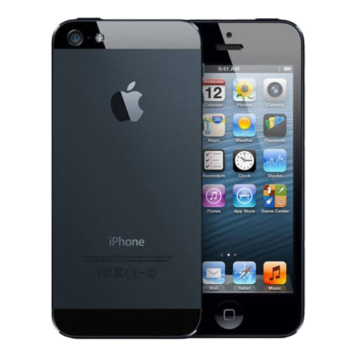 Apple iPhone 5 GSM Unlocked - Assorted Sizes and Colors / Black / 32GB