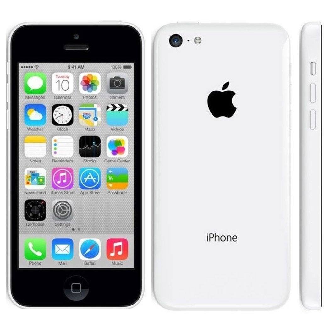 Apple iPhone 5C GSM Unlocked / White / 8GB
