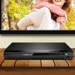 Philips Bluray DVD Player w/ Wifi and 6-Ft HDMI Cable