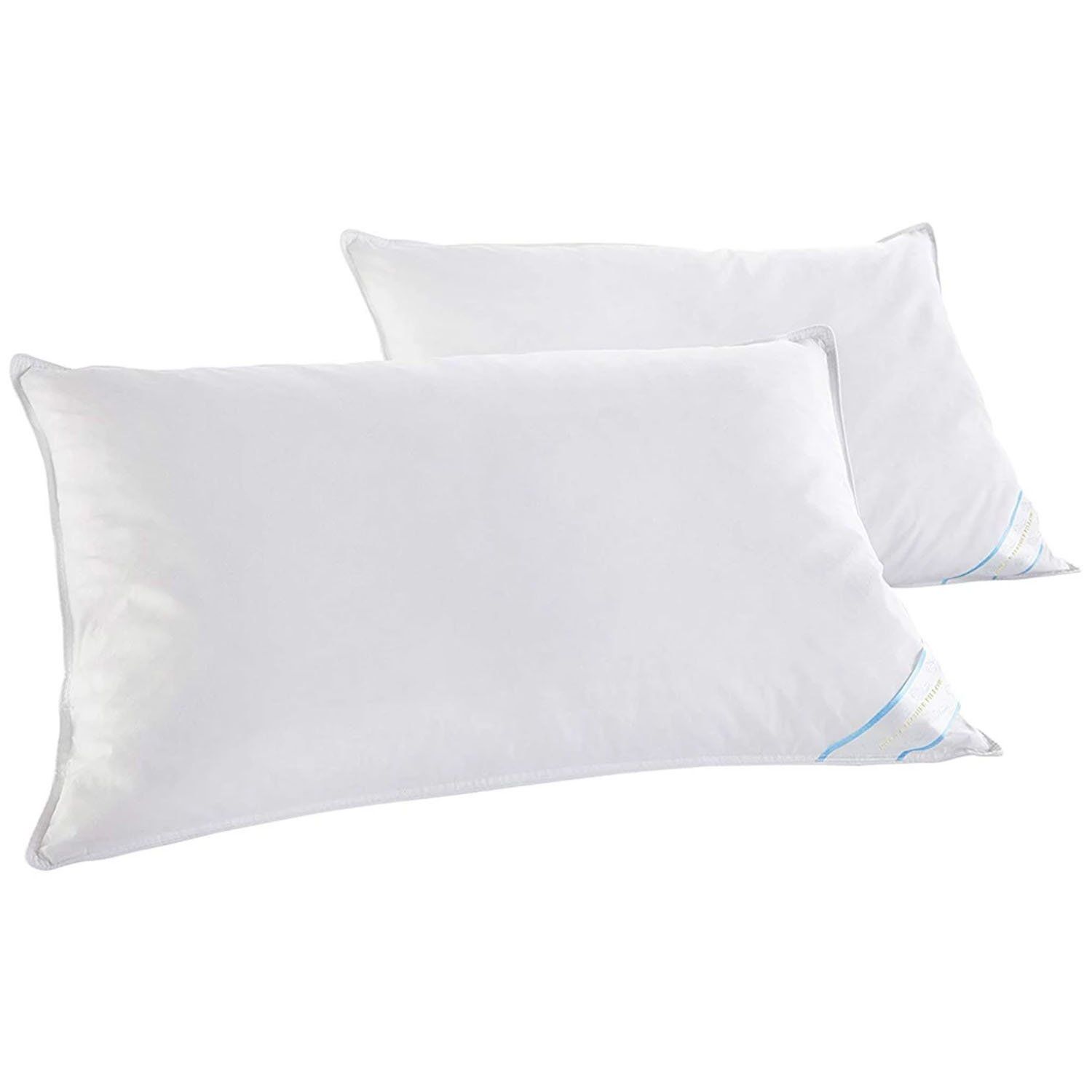 Beauty Sleep 100% Cotton-Covered Duck Feather Pillows / King