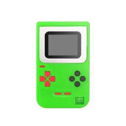 Mini Handheld Game Console 2.0 - Includes 268 Games / Green
