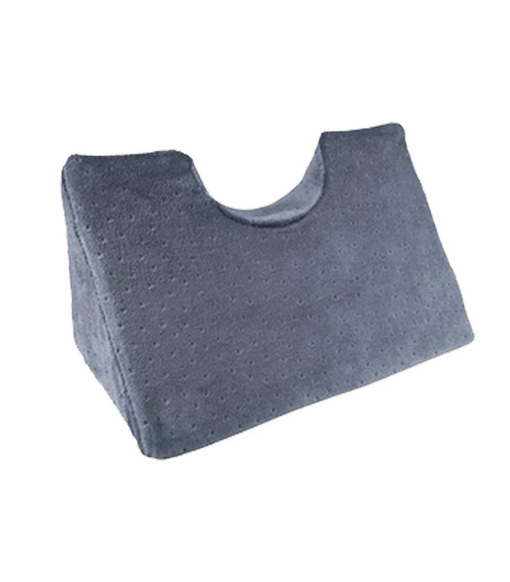 Chiropractic Cervical Traction Neck Wedge Pillow / Gray