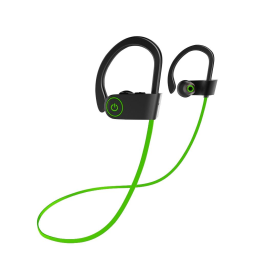 Bluetooth Wireless Sport Headphones / Green