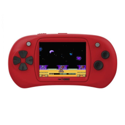 Handheld Video Game Player - 150 Games Built-In / Red