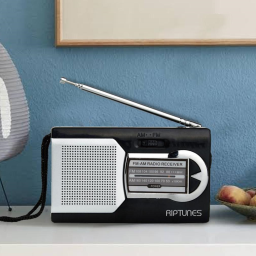 Impecca Riptunes Am/Fm Portable Radio with Speaker