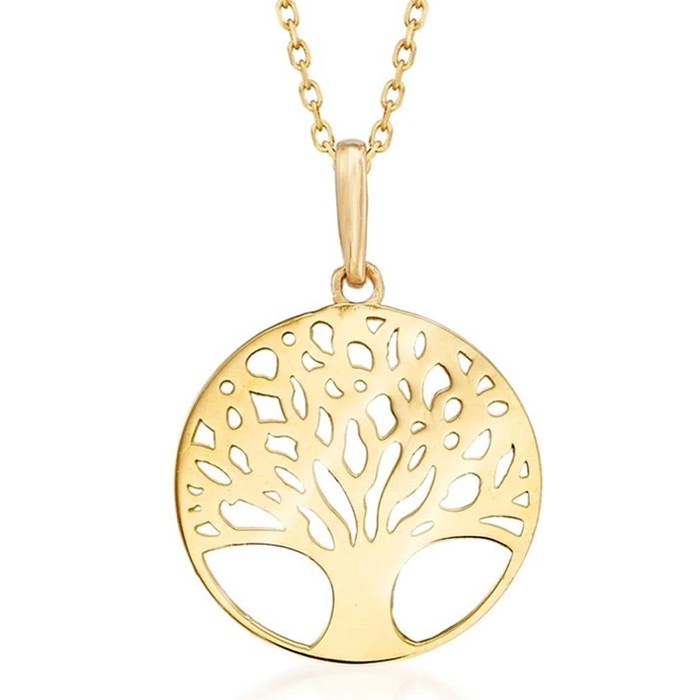 Classic Mother of Tree of Life Necklace / Gold