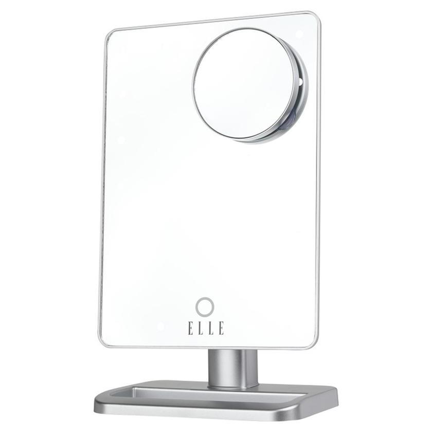 ELLE A Star is Born LED Light-up Bluetooth Speaker Vlogging Mirror / Silver