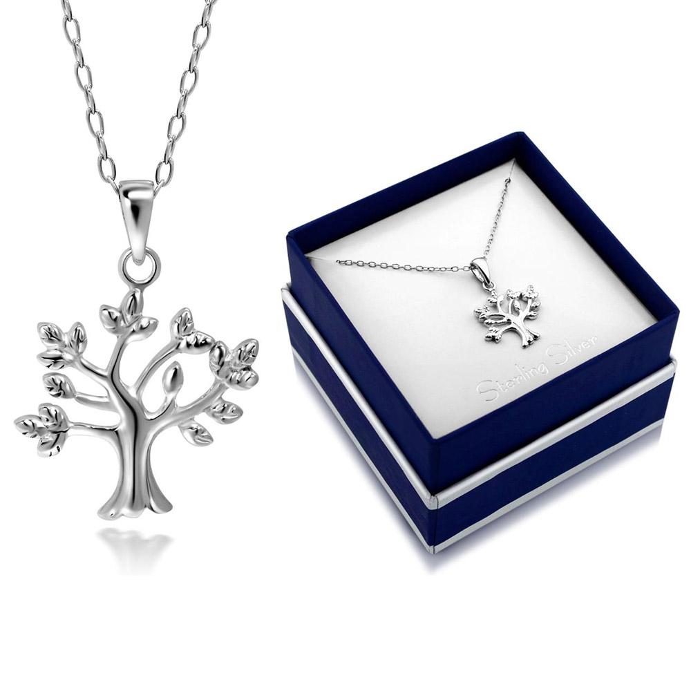 Sterling Silver Tree of Life Necklace by Paolo Fortelini