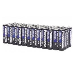 24 or 48 Pack: Panasonic AAA or AA Carbon Zinc Batteries