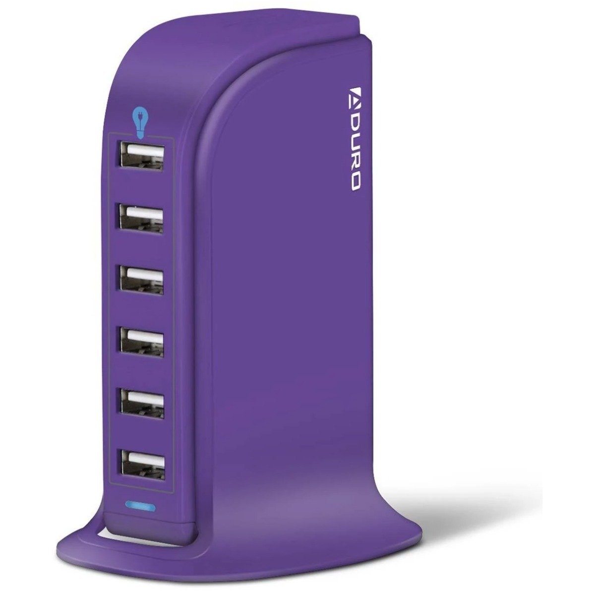 Aduro Powerup 6 Port USB Home Charging Station / Purple