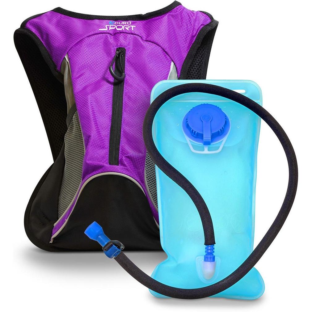 Aduro Sport Hydro-Pro Hydration Backpacks / Purple / 2 Liter