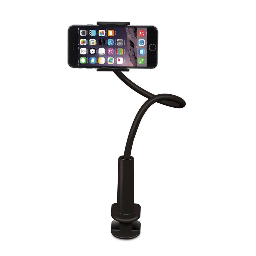 360 Adjustable Universal Gooseneck Smartphone Stand / Black
