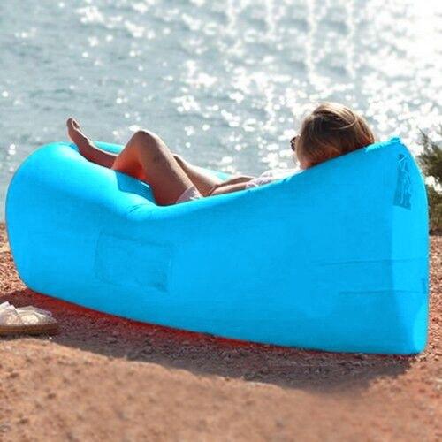 Outdoor Inflatable Lounger - Assorted Colors / Blue