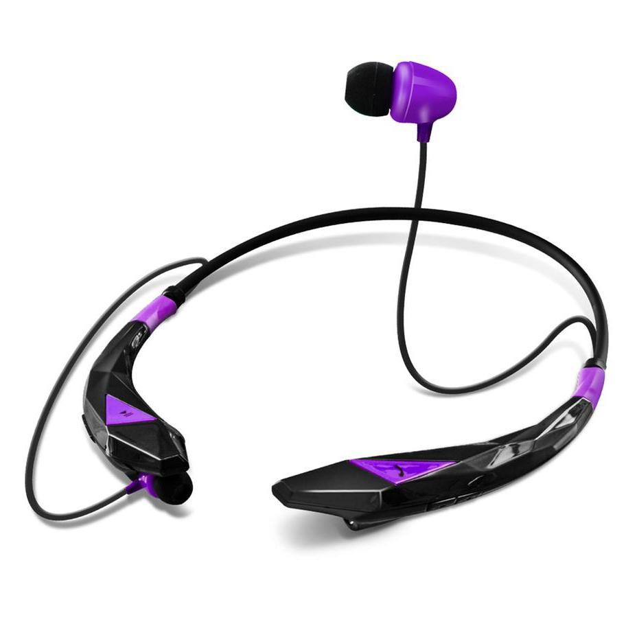 Aduro Amplify Pro Stereo Wireless Headset / Purple