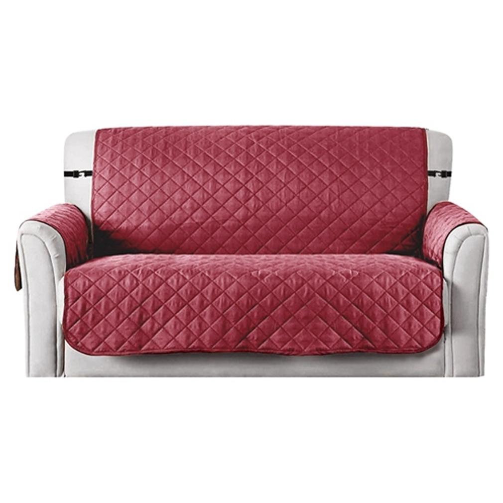 Reversible Sofa Cover Chair Loveseat / Tan / Medium