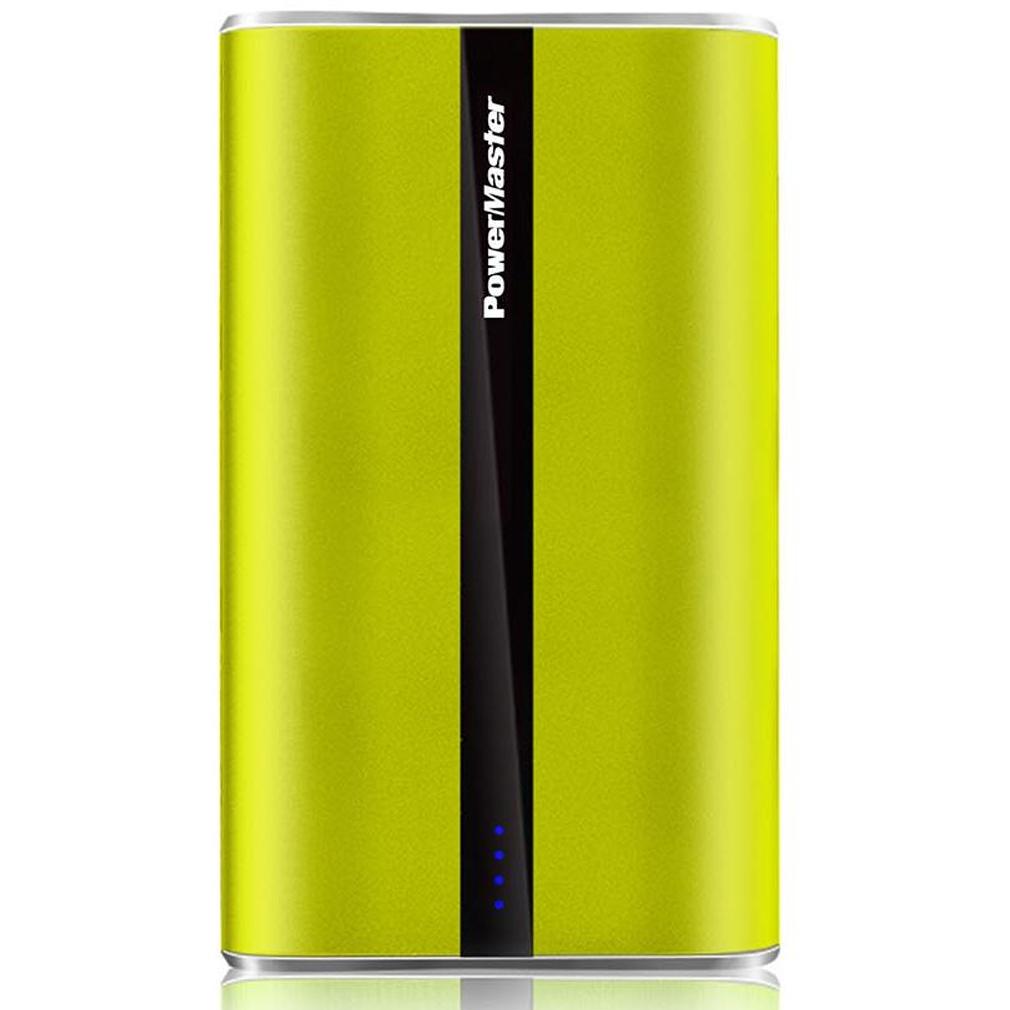 Power Master Portable Charger with USB Ports / Green / 12000mAh