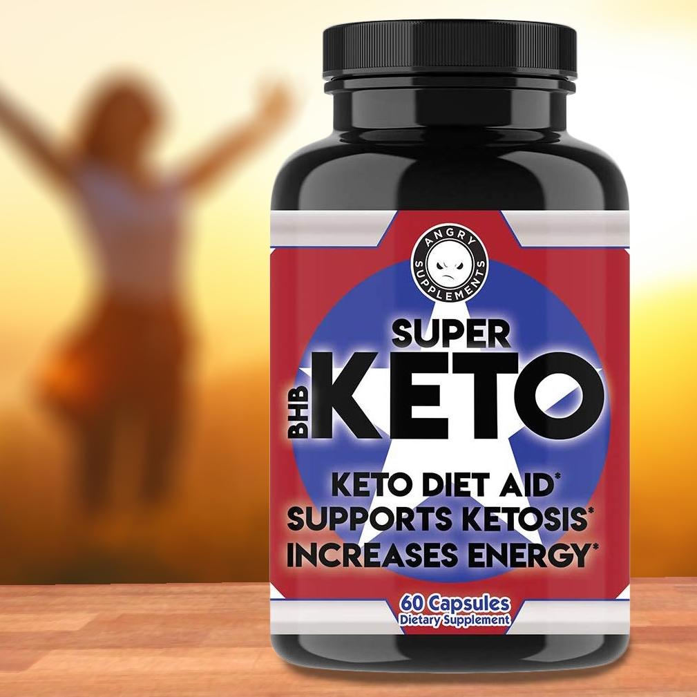 Angry Supplements Super Keto BHB Burn Fat, Increase Energy and Focus