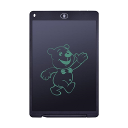 LCD Write and Erase Tablet - Assorted Sizes / Black / Large