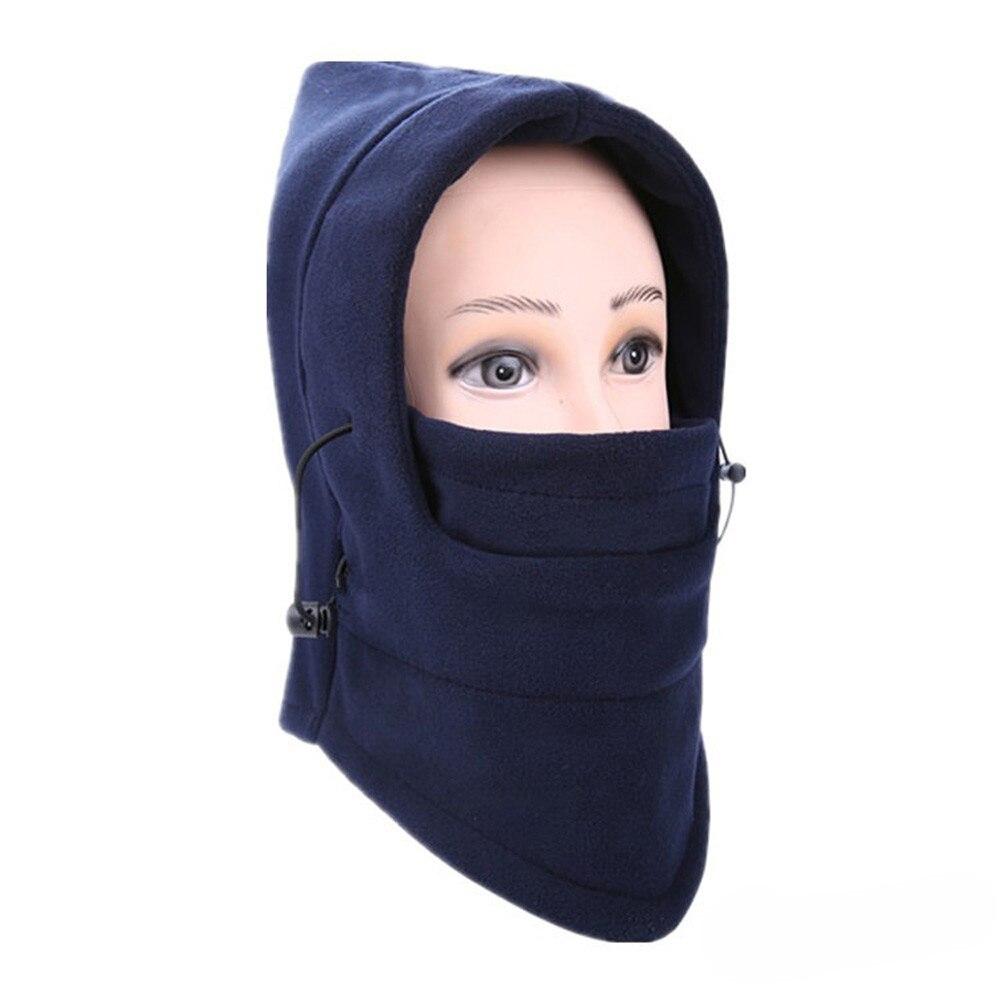 Full Cover Fleece Winter Mask - Assorted Colors / Navy Blue