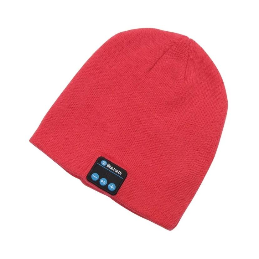 Women&#39;s Bluetooth Wireless Winter Beanie Hat - Assorted Colors / Pink