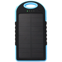 Universal Waterproof Solar Charger / Blue