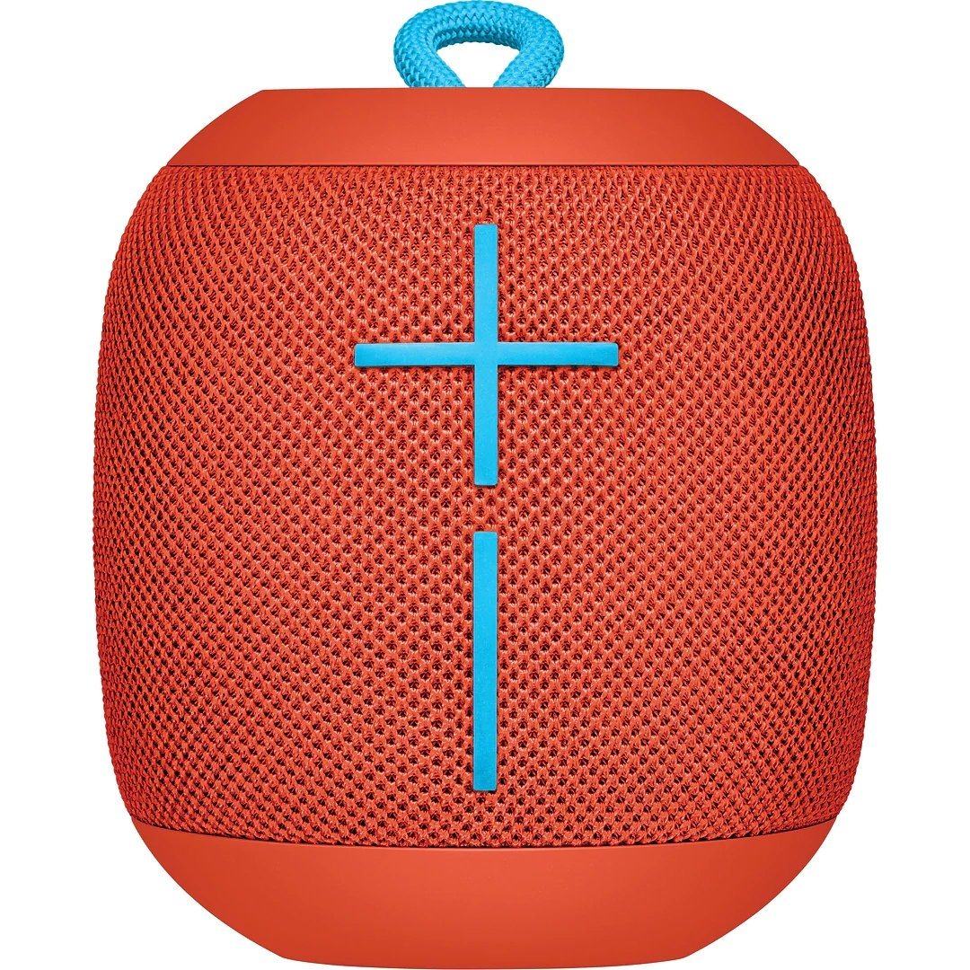 Logitech Ultimate Ears WONDERBOOM Super Portable Waterproof Bluetooth Speaker / Red