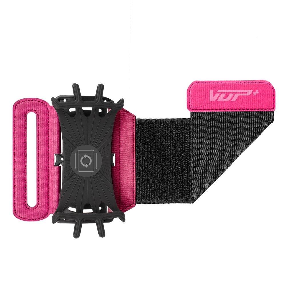 VUP Wristband Phone Holder, 180&#194;&#176; Rotatable - Assorted Colors / Pink