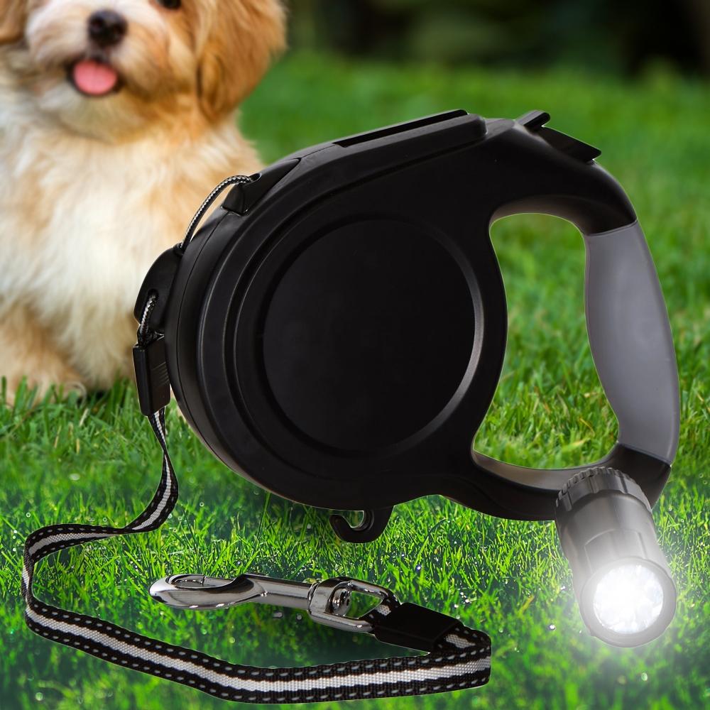 Retractable Dog Leash With LED Lights