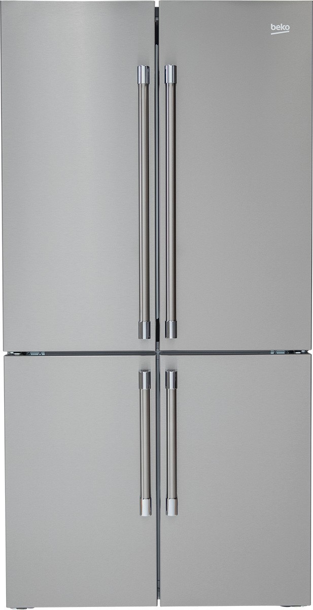 Beko 36 Inch 36 Counter Depth French Door Refrigerator BFFD3626SS