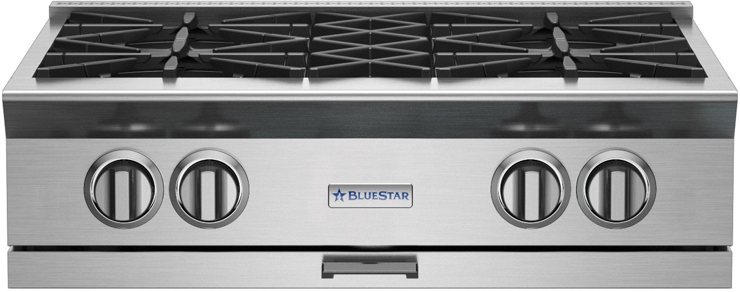 BlueStar Platinum 30 Liquid Propane Rangetop BSPRT304BLPLT