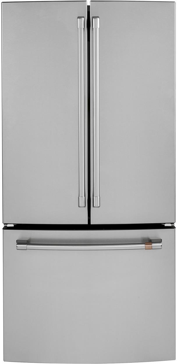 Cafe 33 Inch 33 Counter Depth French Door Refrigerator CWE19SP2NS1