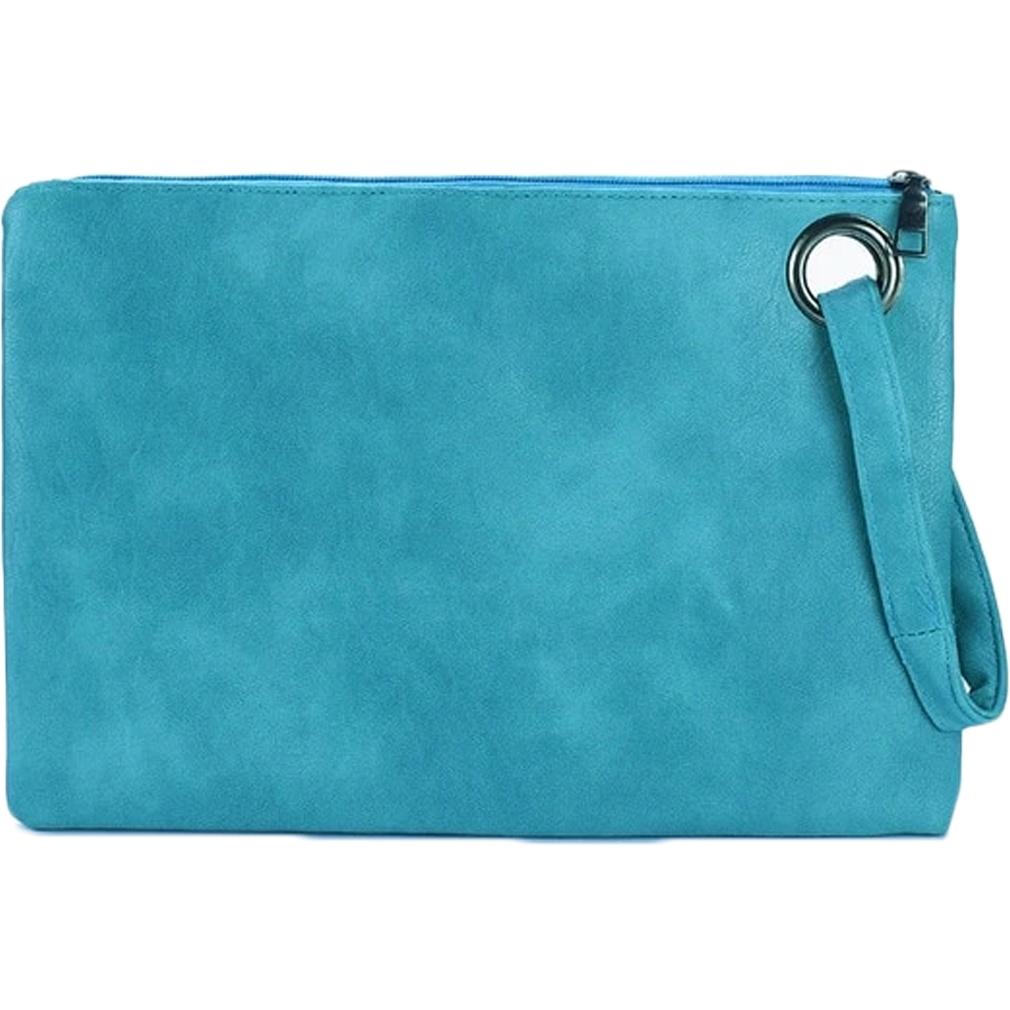 Fashion Solid Women&#39;s Envelope Bag / Turquoise