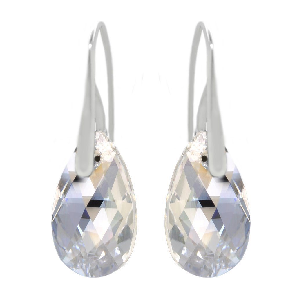 Vivid Light Crystal Drop Earring / Clear