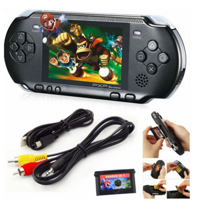 PXP3 Portable Handheld Video Game System with 150+ Games / Black