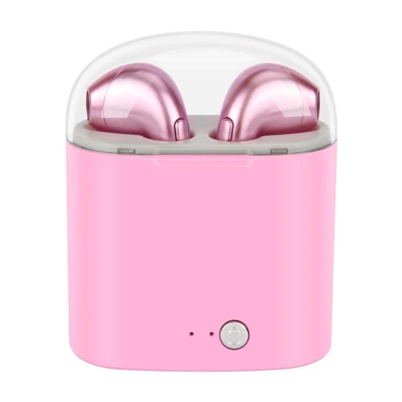 Bluetooth Mini Earbuds - Assorted Colors / Pink
