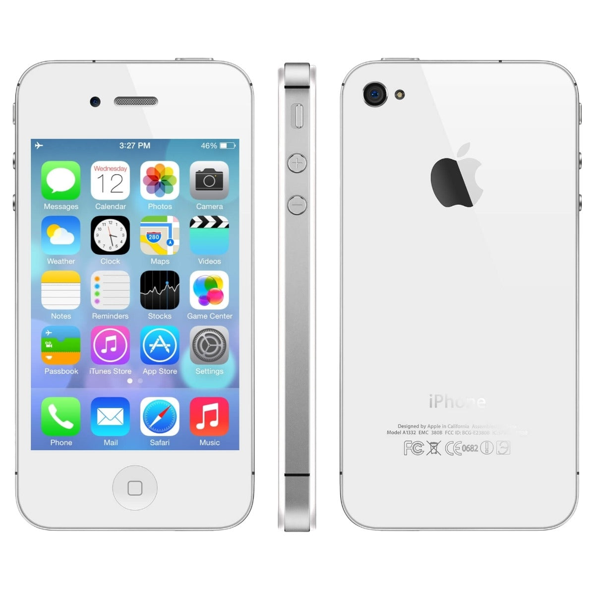 Apple iPhone 4S Factory Unlocked - Assorted Colors and Sizes / White / 32GB