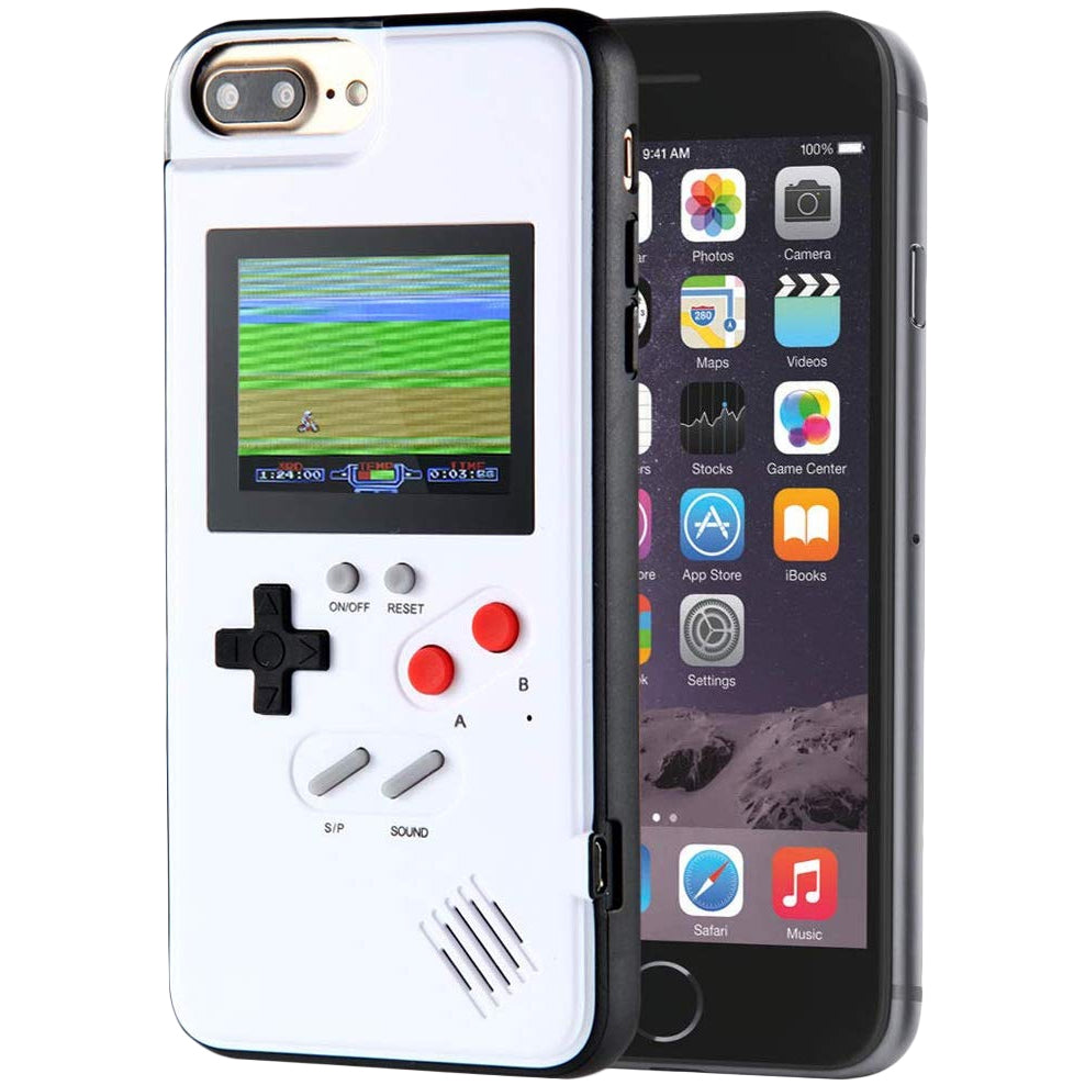 Retro Gaming Case 36 Games in 1 for iPhone and Samsung Phone / White